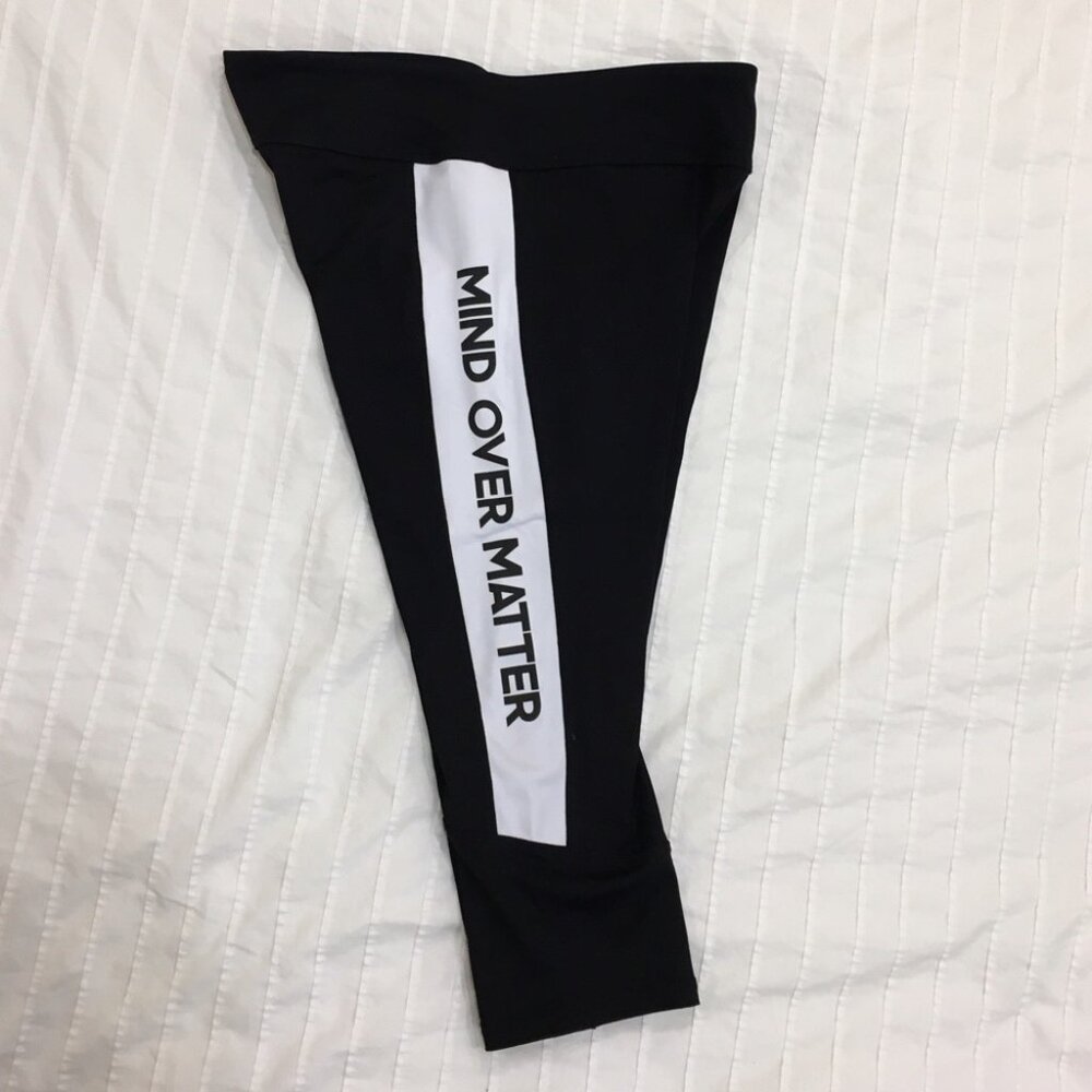 "Mind Over Matter" Forever 21 Workout Capris